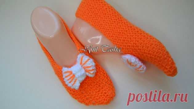 Очень простые и красивые следки двумя спицами | Knit.Tasha Пульс Mail.ru