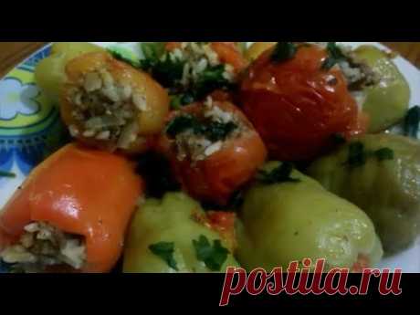 Долма из овощей!!!(готовится в собственном соку!!!азербайджанская кухня!!!)