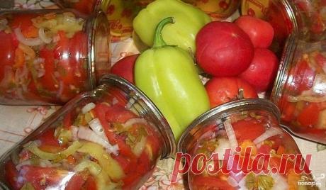Салат из помидоров на зиму. 19 рецептов очень вкусных салатов - пальчики оближешь