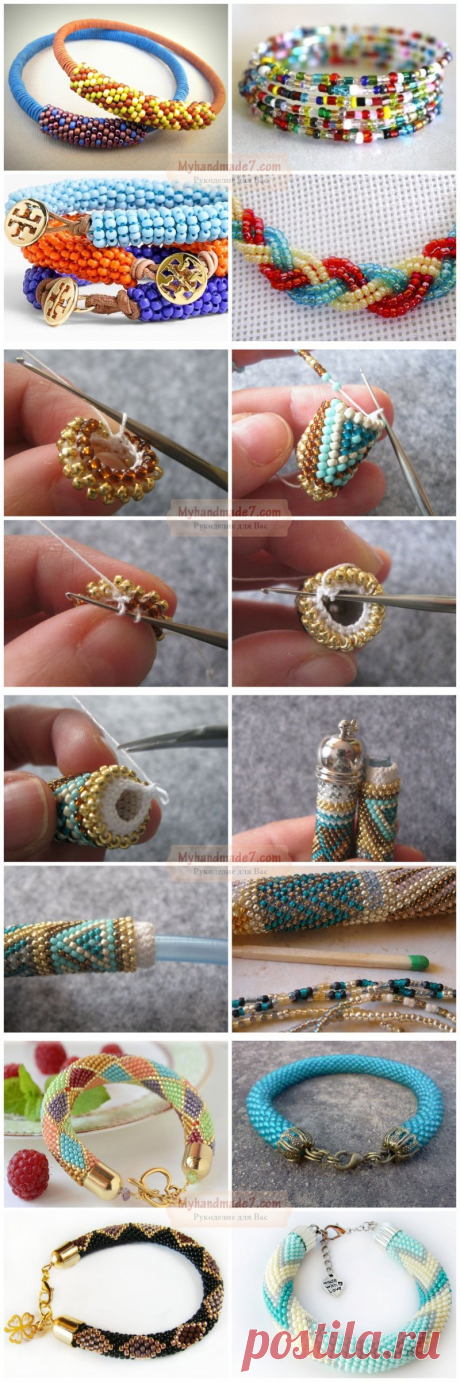 Браслеты из бисера: делаем своими руками