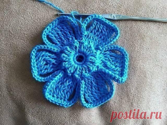 Цветочная шаль