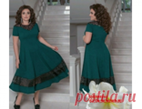 Шикарное свободное платье большого размера с гипюровой вставкой р.52-62 Работаем на заказ напрямую от фабрик.Сбор заказа составляет от 1 до 4 рабочих дней, начинается после зачисления предоплаты 100%. Заказы отправляем по