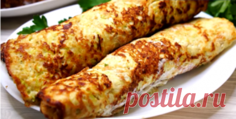 Готовлю уже неделю и не надоедает! Вкуснятина из кабачков за 10 минут, еще и с мясом