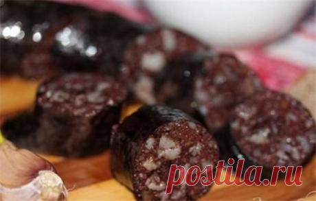 Домашняя кровяная колбаса – украинское блюдо | Краше Всех