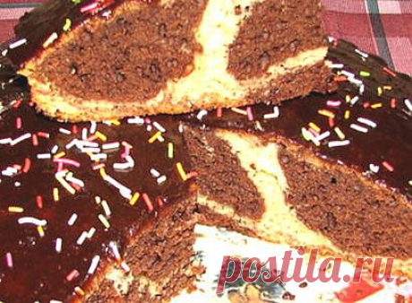 Мраморный кекс в мультиварке | Рецепты для мультиварки: вкусные и простые
