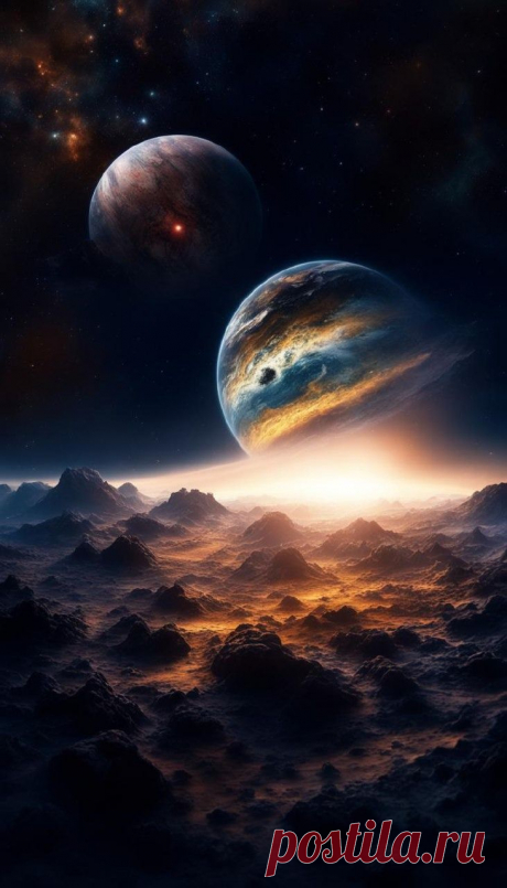 Цикл «Скальпель вечности» - Маргиад in 2024 | Space artwork, Fantasy landscape, Universe art
