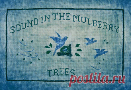~Sound of the Goings in Top of the Mulberry Trees~: Grandma's Crocheted Popcorn Pinwheel Bedspread...