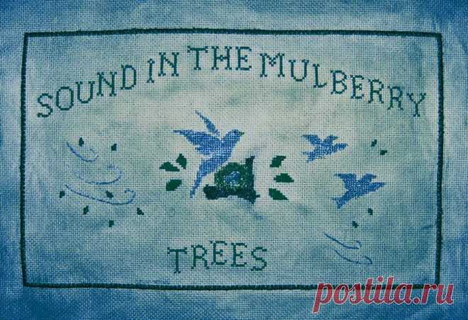 ~Sound of the Goings in Top of the Mulberry Trees~: Grandma's Crocheted Popcorn Pinwheel Bedspread...