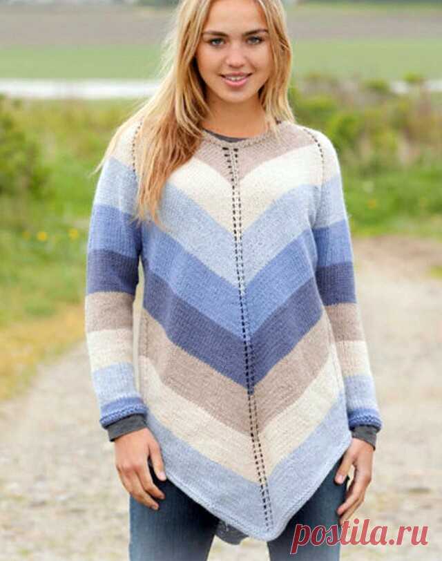Туника Ocean Stripes от DROPS design...