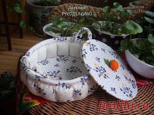 Текстильная шкатулка