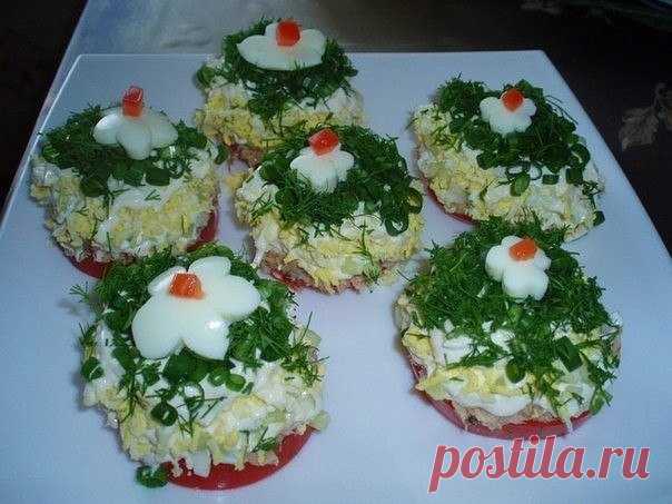 Закуска из тунца