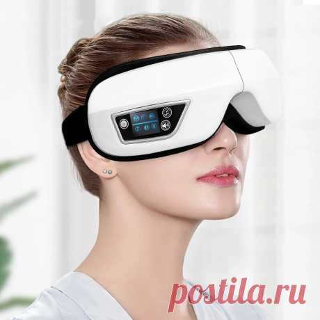 Bakeey JC05 Foldable USB 1200mAh bluetooth 6D Smart Airbag Vibration Eye Massage - US$44.99