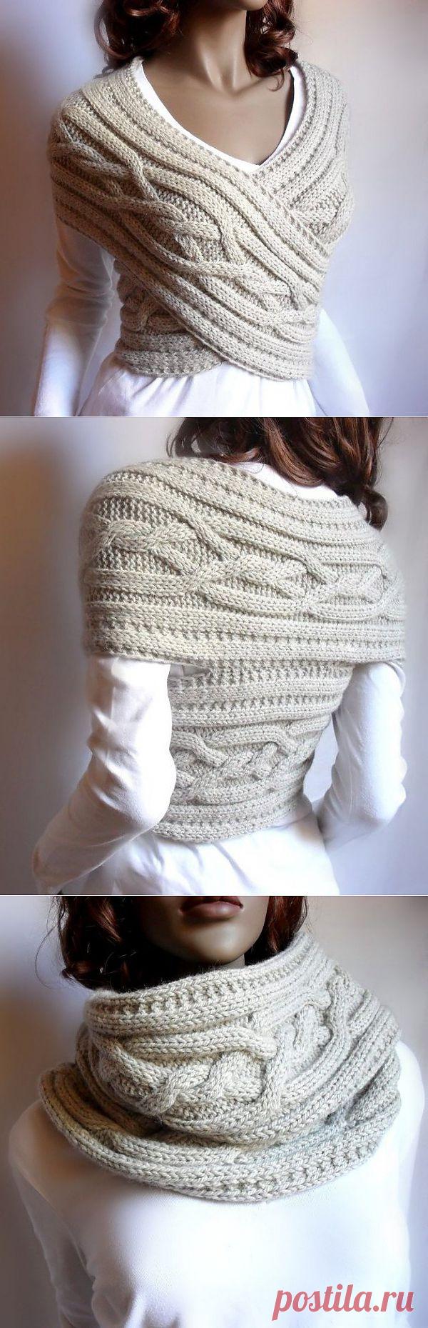 Снуд.Как связать снуд.