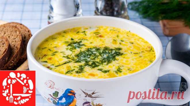 Суп с Плавленым Сырком и зеленым Горошком. Ну Очень вкусный! ИНГРЕДИЕНТЫ на 4-х литровую кастрюлю:свиные ребрышки - 0,5 кгкартошка - 200 гплавленный сыр - 200 ггорошек замороженный (свежий) - 100 грис - 2 ст. л.морковь - 1 шт.лук - 1 шт.укроп (петрушка) - 1 пучокмасло растительное - для жаркисоль - 1/2 ст. л.перец черный молотый - по вкусулавровый...