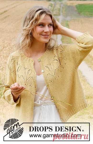 Кардиган Yellow Tulip
#спицы #вязаный_кардиган #кардиган_спицами #круглая_кокетка
Жакет с круглой ажурной кокеткой и рукавом ¾ вяжется из пряжи DROPS Belle или DROPS Merino Extra Fine снизу вверх. Размеры S - XXXL.

Размеры: S - M - L - XL - XXL - XXXL

Понадобится:
Пряжа DROPS BELLE (53% хлопок, 33% вискоза, 14% лен, 120м/50г)
400-450-500-500-550-600 г, цвет 04, одуванчик
Либо:
Пряжа DROPS MERINO EXTRA FINE (100% мериносовая шерсть, 105м/50г)
450-500-550-600-650-700 г, цв...