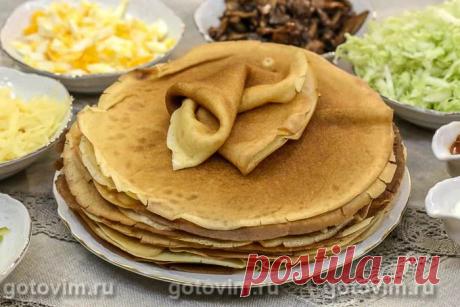 Блины на минералке ⭐⭐⭐⭐⭐ Готовьте с пошаговым рецептом Блины на минералке. Подробное объяснение с фото и видео. Ингредиенты для Блины на минералке и время готовки. Блины на минералке Как приготовить блины на минералке и молоке? Оказалось, что очень просто. Получаются отличные тонкие блины, причем в блинное тесто не