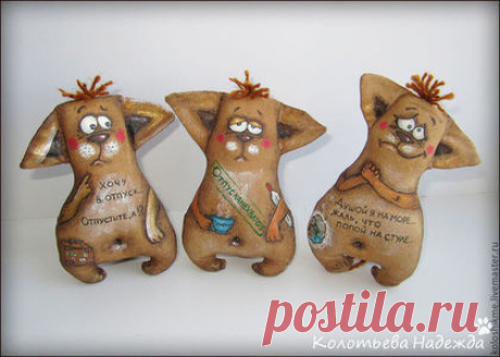 Купить Кофейные позитивчики: Собаки - коричневый, кофейный, позитивный подарок, добрый, работа, отпуск