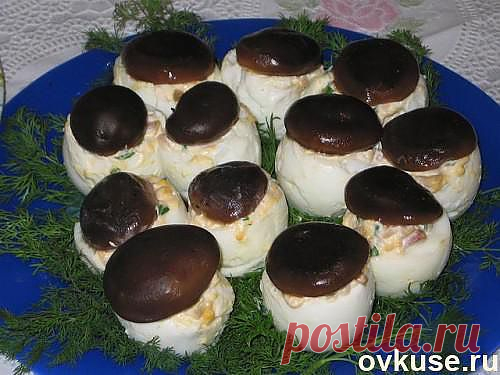 Канапе "Грибочки" - Простые рецепты Овкусе.ру