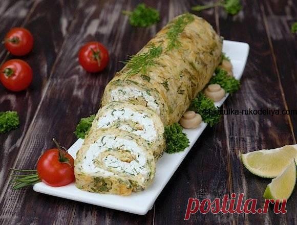Кабачковий рулет з сиром. Як зробити кабачкові рулетики
