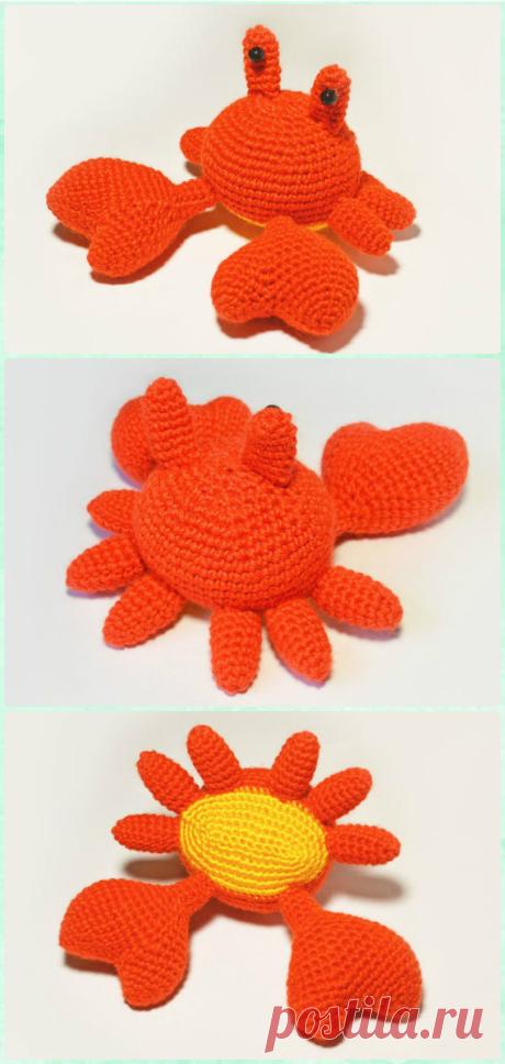 Amigurumi Crochet Sea Creature Animal Toy Free Patterns