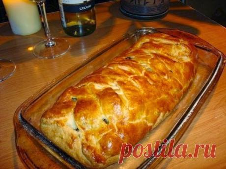 ВЕТЧИНА В БАНКЕ - ПАЛЬЧИКИ ОБЛИЖЕШЬ. Вкуснотища необыкновенная!: Быстрый мясной пирог с грибами