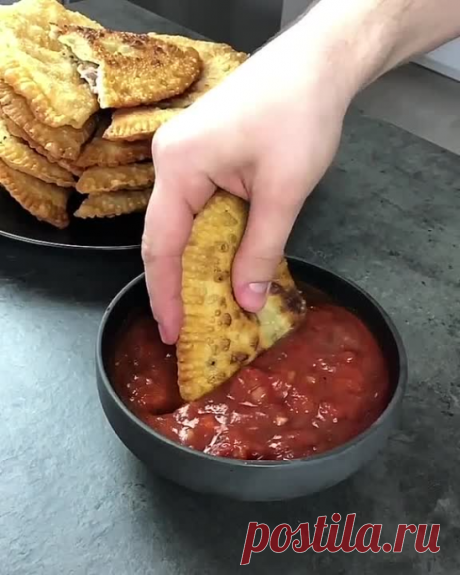 Сочнейшие домашние чебуреки!😋 Вкуснее не пробовала!🤩