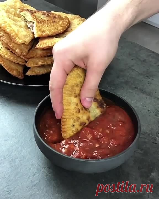 Сочнейшие домашние чебуреки!😋 Вкуснее не пробовала!🤩