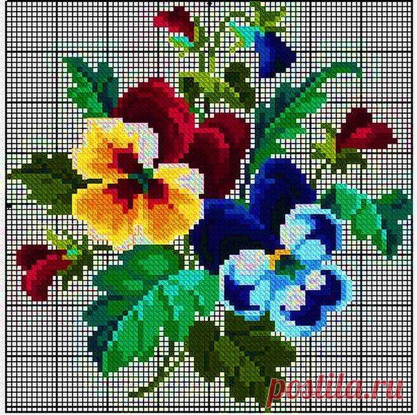 Вышивка крестиком. Цветы. | 1 694 фотографии | ВКонтакте