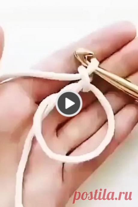 Great work video with crochet