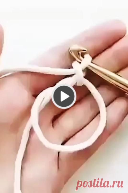 Great work video with crochet