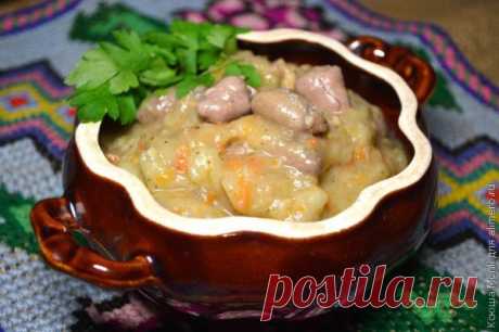 Куриные сердечки, тушенные с овощами в мультиварке | Ваши любимые рецепты