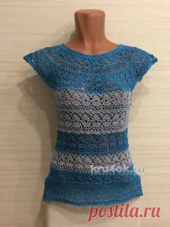 Ажурная летняя кофточка крючком, 40 моделей и схем для вязания