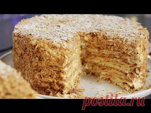 Торт НАПОЛЕОН на Пиве. Самый Вкусный Торт из Детства\Napoleon cake