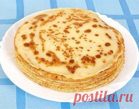 10 простых и вкусных рецептов блинов