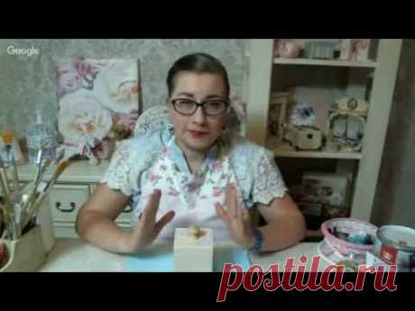#МК Анна Мильто &quot;Короб в стиле Шебби-Шик&quot;. Ручная работа