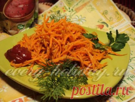 Морковь по-корейски домашняя: рецепт