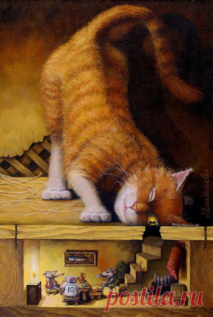 Сказочный мир на картинах Александра Маскаева | 5минутка