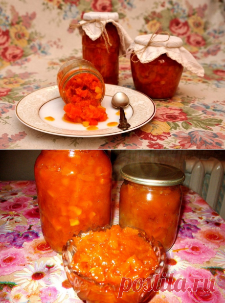 Варенье из тыквы с курагой / Простые рецепты
