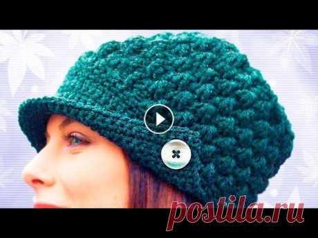 ✅ШАПКА с КОЗЫРЬКОМ. ВЯЗАНИЕ КРЮЧКОМ ДЛЯ НАЧИНАЮЩИХ LetyShops: На этом видео я покажу как, поэтапно и очень просто, связать Красивую шапочку с козырьком. Поддержите меня! Подписывайтесь на канал, ставьт...