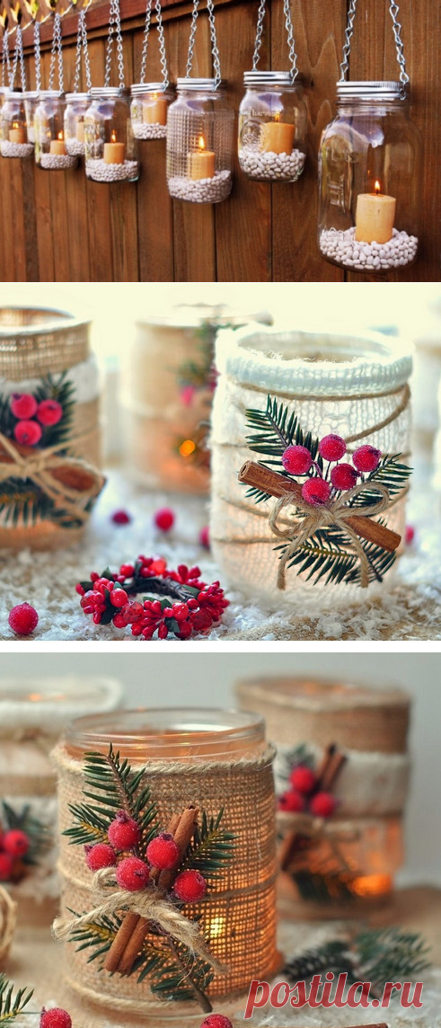 Поделки из ненужных баночек