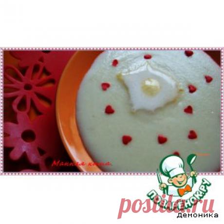 Манная каша - кулинарный рецепт

на  1 стакан жидкости  -  1 ст.л. манки