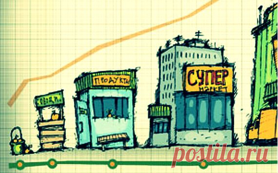 Кризис не помеха для продуктовых ритейлеров