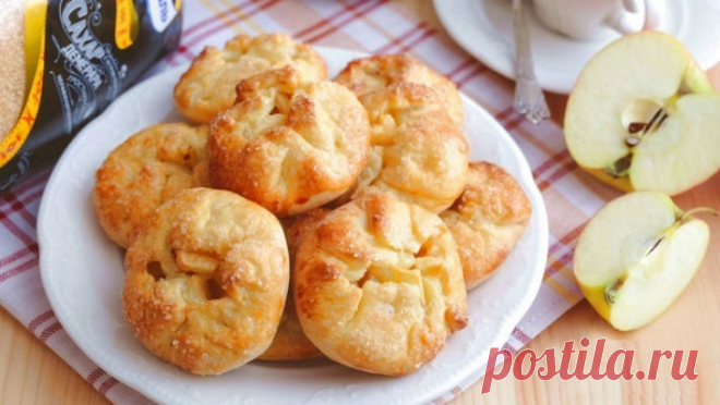 Яблочные узелки — вкусная выпечка к семейному чаепитию | рецепты