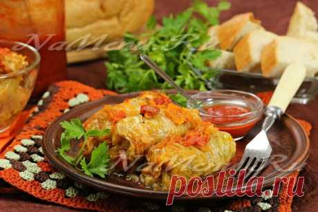 Постные голубцы из пекинской капусты, рецепт с фото