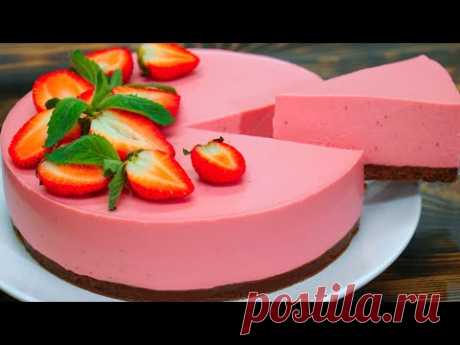 Нежный ягодный чизкейк! Без выпечки | ENG Sub | Кулинарим с Таней