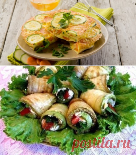 Блюда из кабачков - вкусные и простые рецепты с фото