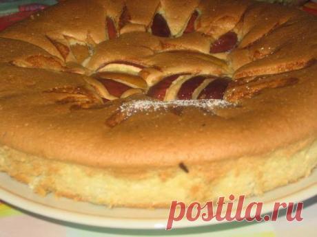 Яблочный пирог &quot;3 яйца, 3 яблока&quot;..