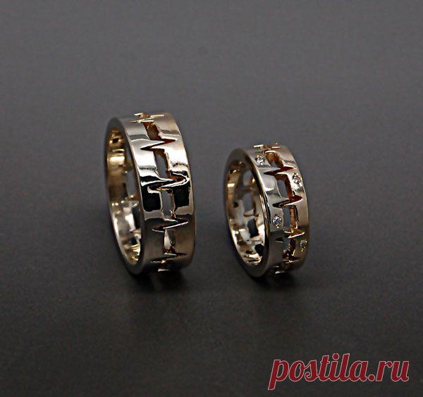 обручальные кольца (кардиограмма)