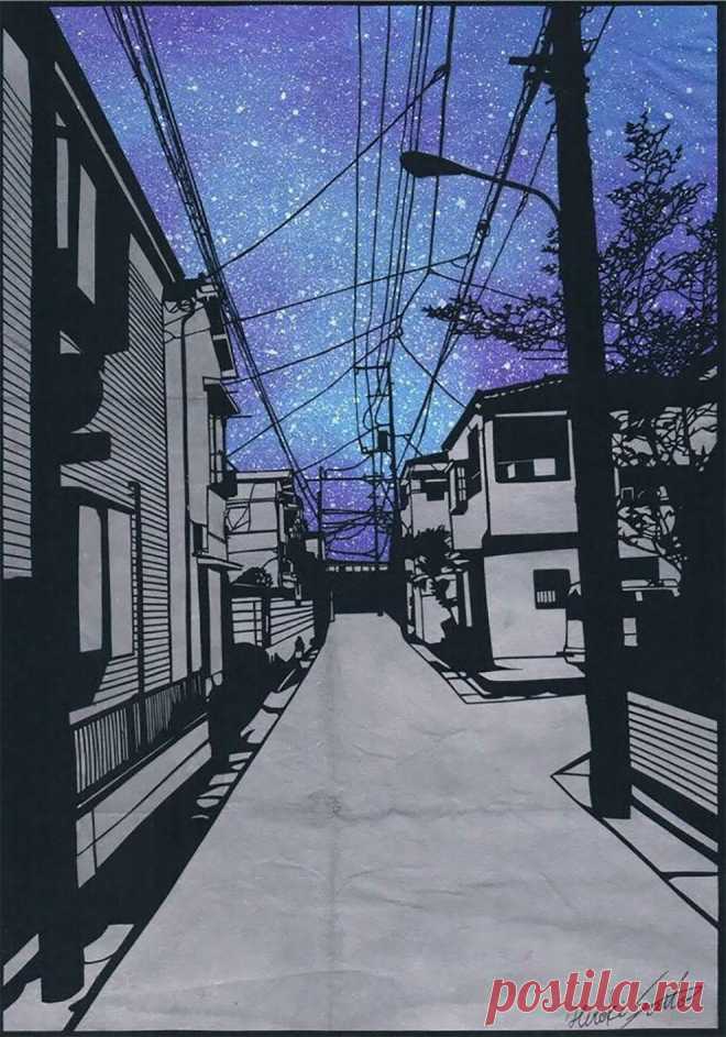 (+4) Искусство кири-э