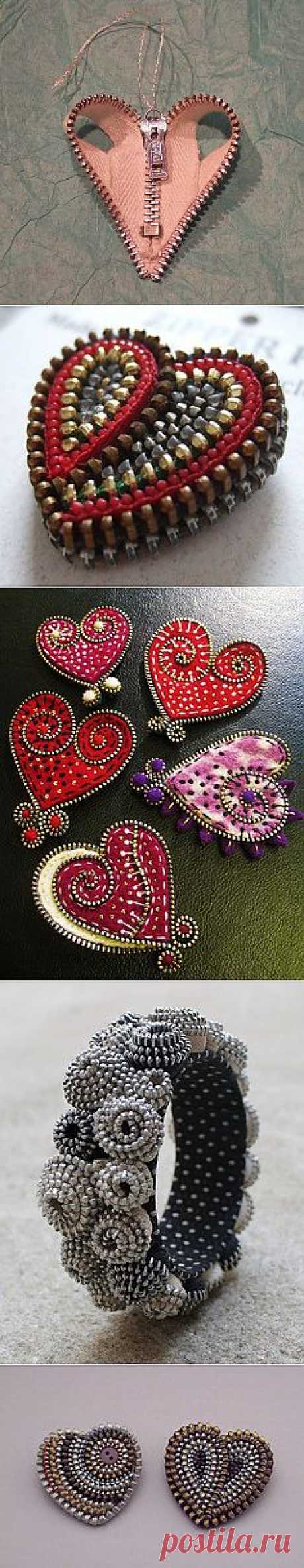 How to: Zipper heart | Crafting